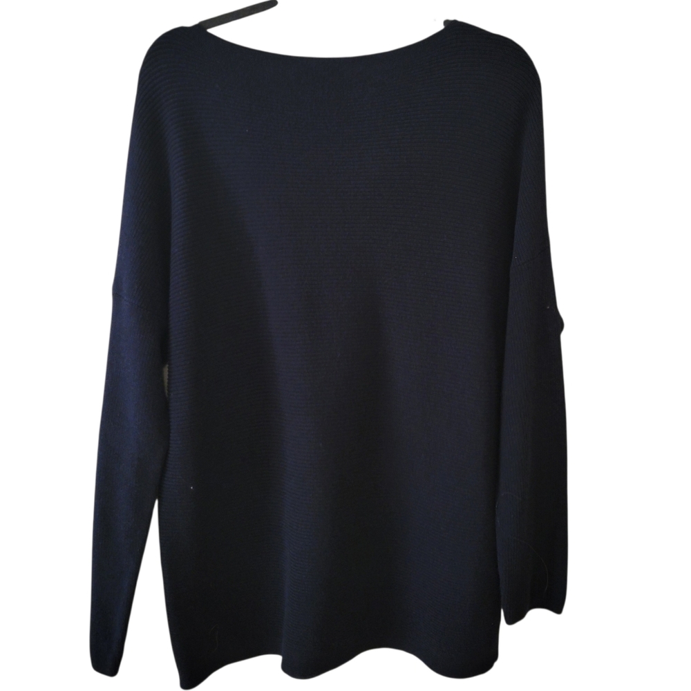 Tommy Bahama Black‎ Boatneck Tunic Sweater Size XL - Picture 2 of 3